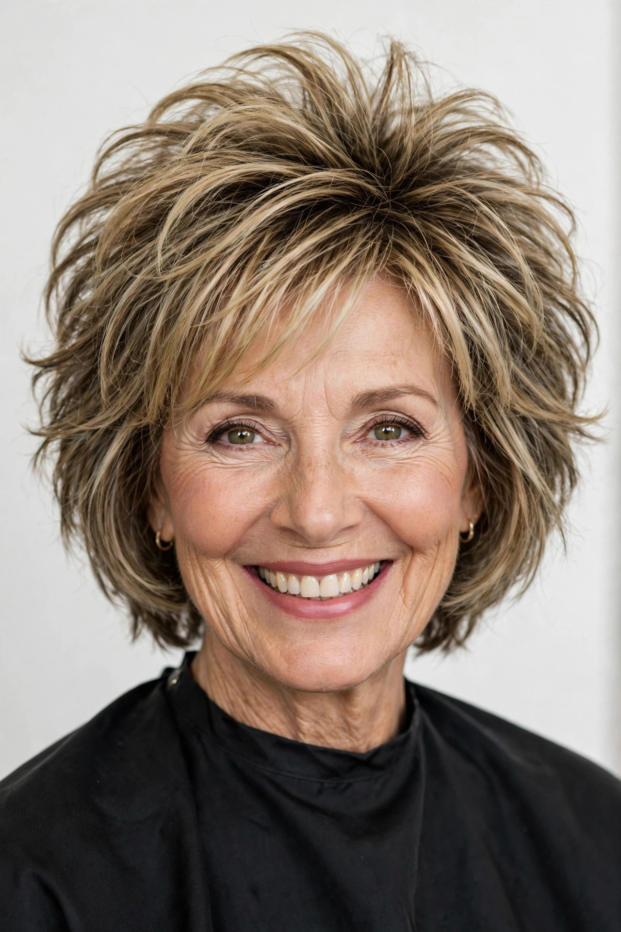 Lifted Crown Choppy Bob
