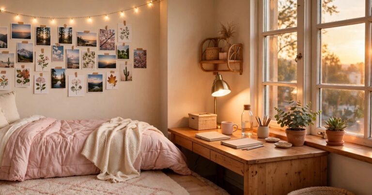 15 small home decor ideas for college girls