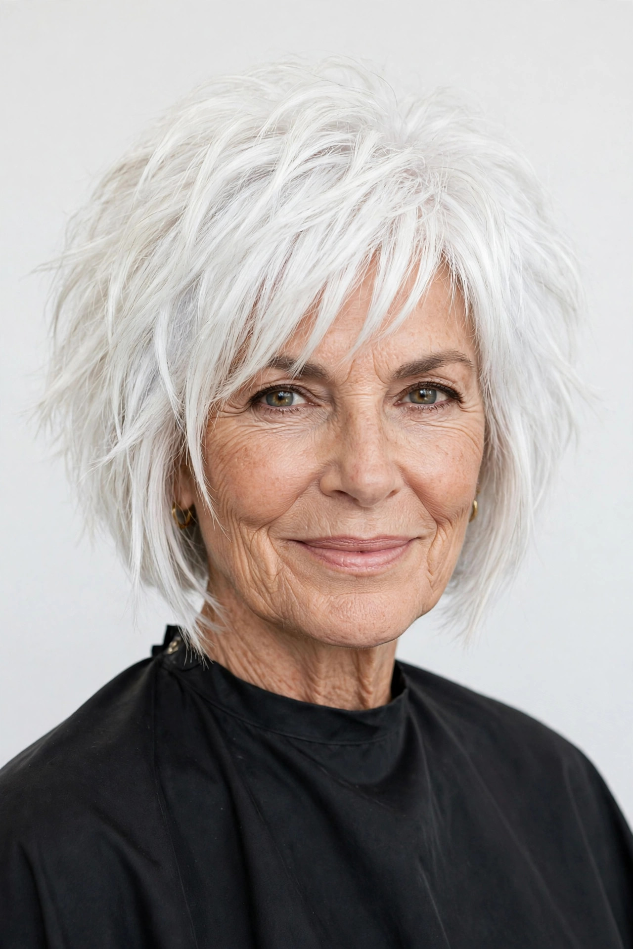 Bright White Piece-y Bob