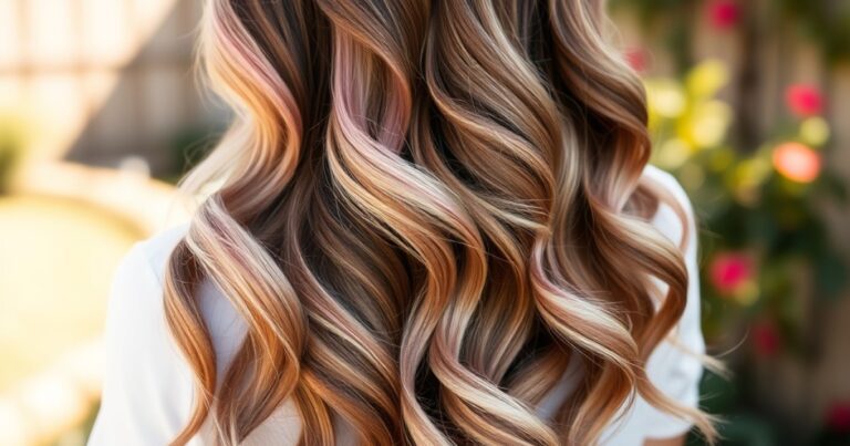 21 Pretty Pink Highlights in Brown Hair: Fun and Flirty Color Ideas