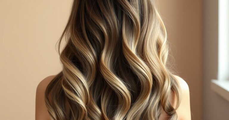23 Dark Brown Hair With Ash Blonde Balayage: Cool-Toned Color Ideas