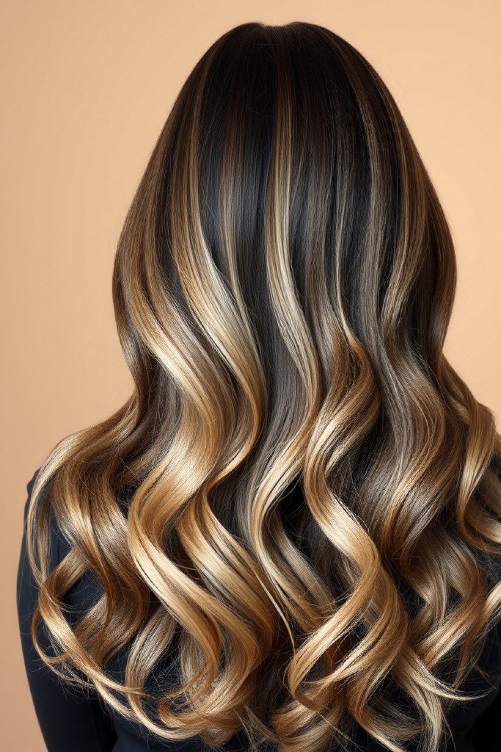 23 Dark Brown Hair With Ash Blonde Balayage: Cool-Toned Color Ideas