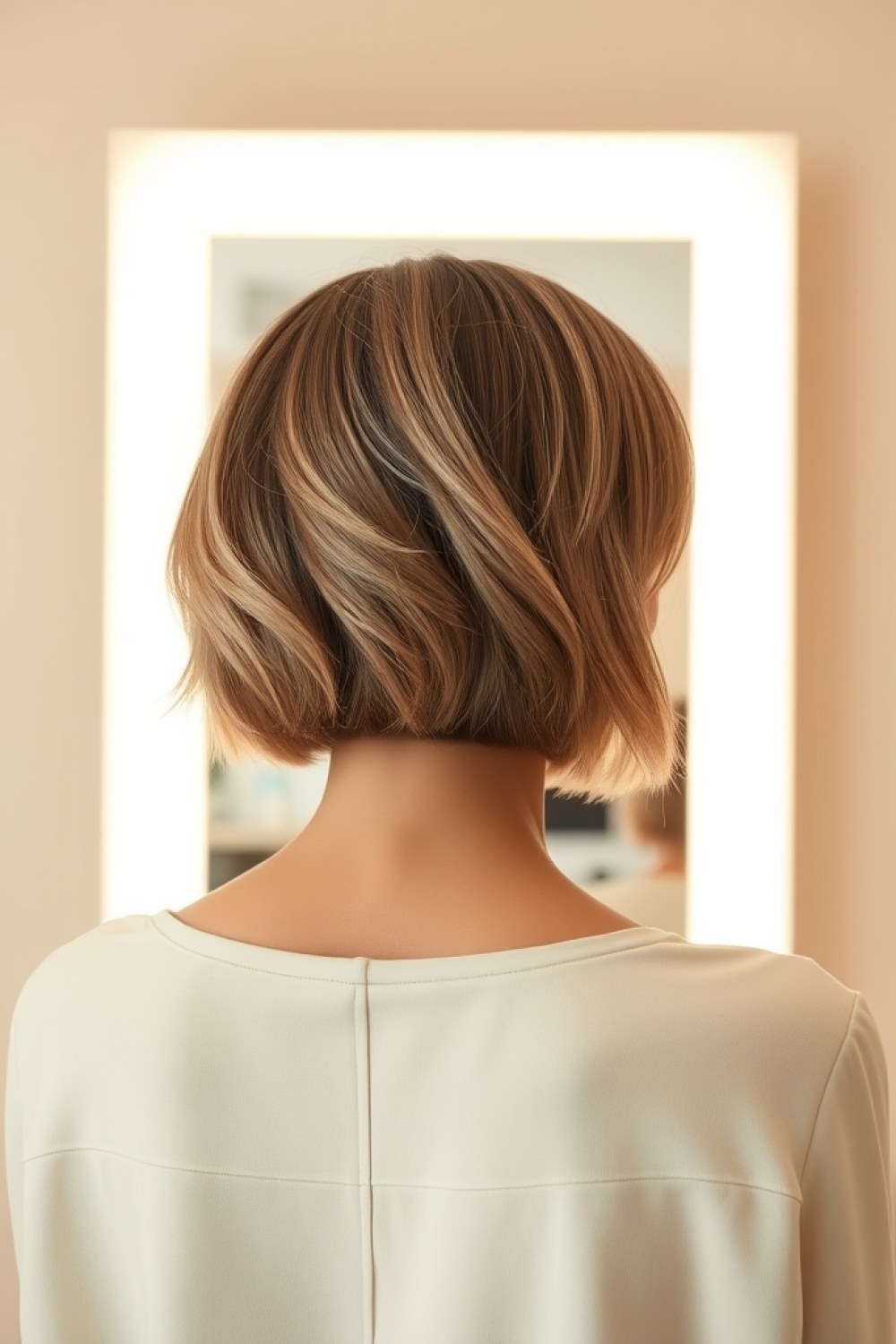 18 Short Bob Hairstyles for Thin Fine Hair With a Round Face: Easy Volume