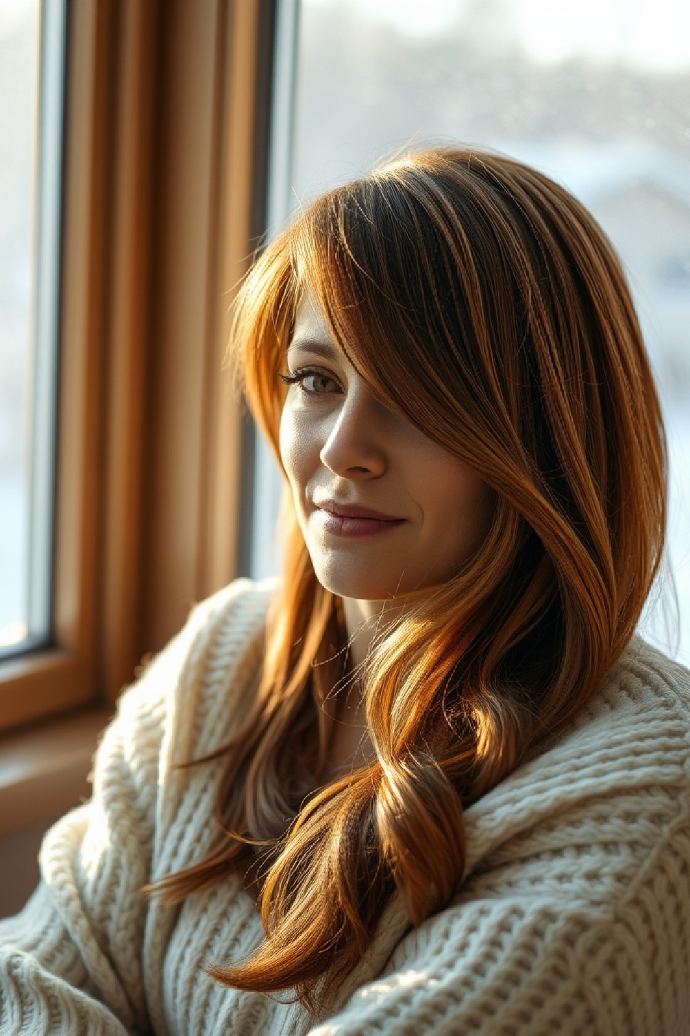 28 Winter Highlights for Brown Hair to Warm Up Your Look