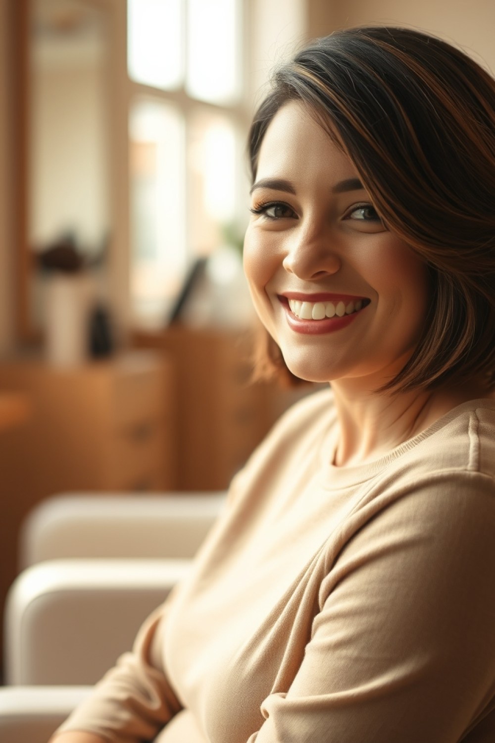 18 Short Bob Hairstyles for Thin Fine Hair With a Round Face: Easy Volume