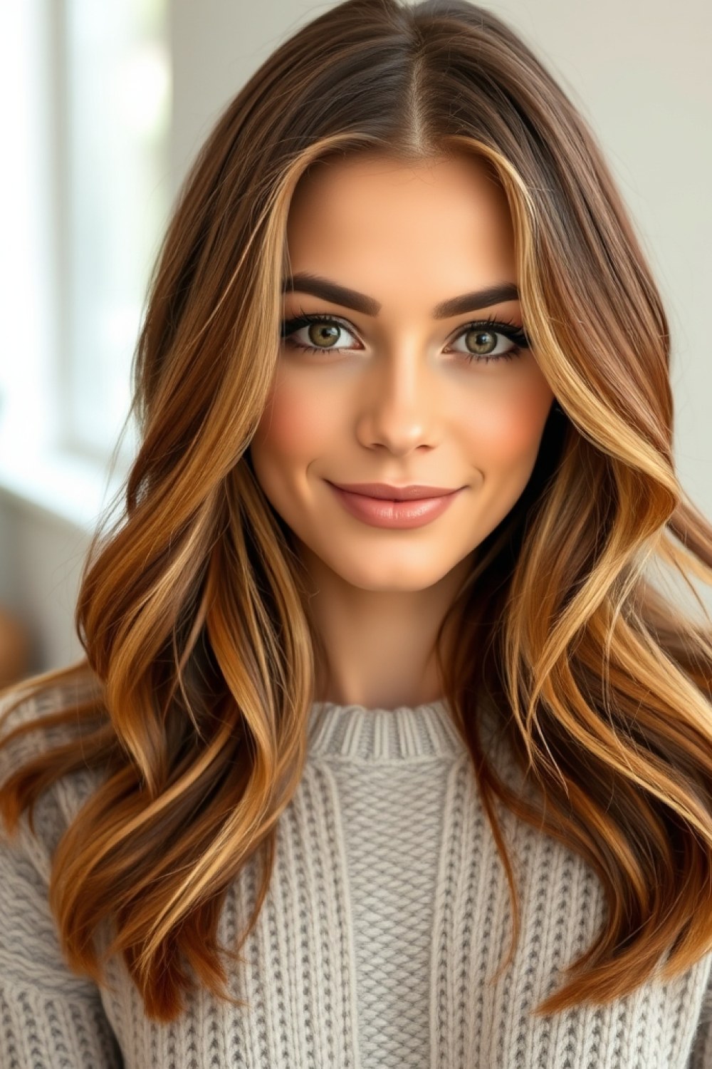 28 Winter Highlights for Brown Hair to Warm Up Your Look