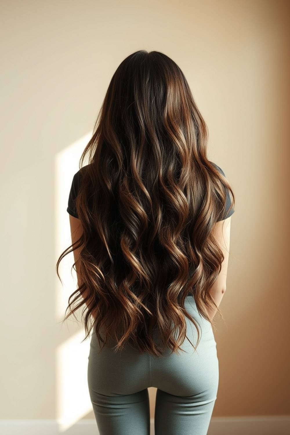 23 Dark Brown Hair With Ash Blonde Balayage: Cool-Toned Color Ideas