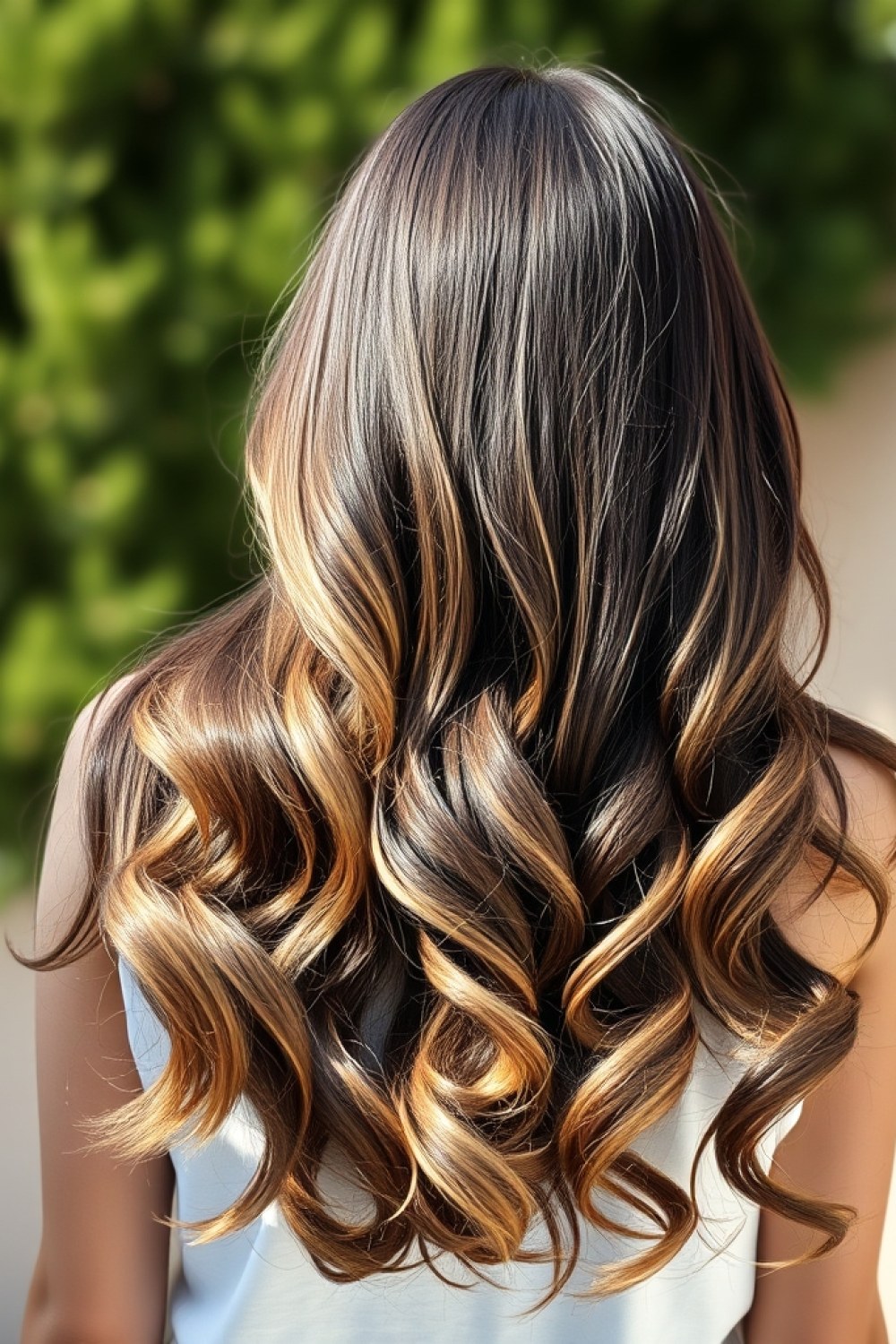 23 Dark Brown Hair With Ash Blonde Balayage: Cool-Toned Color Ideas