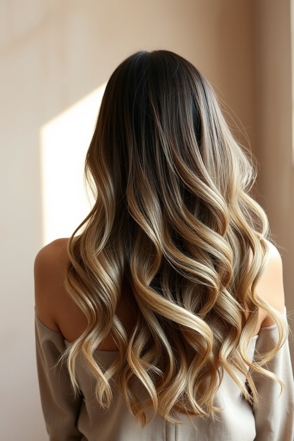 23 Dark Brown Hair With Ash Blonde Balayage: Cool-Toned Color Ideas