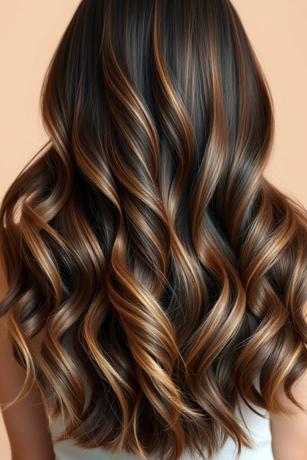 23 Dark Brown Hair With Ash Blonde Balayage: Cool-Toned Color Ideas