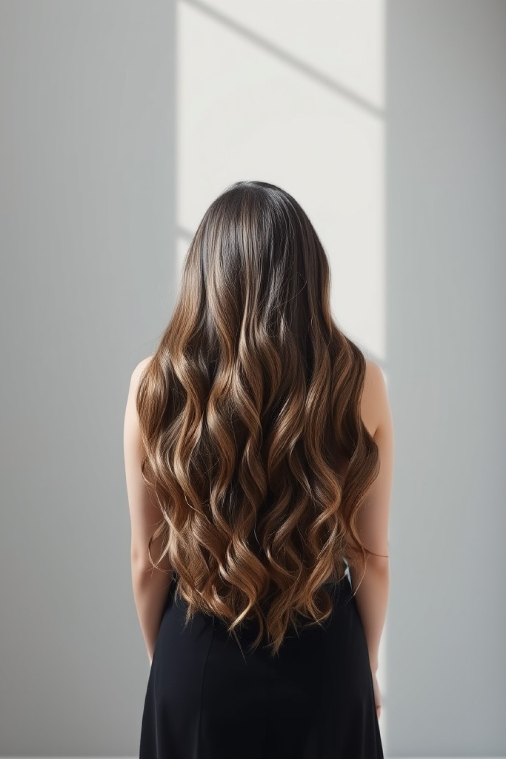 23 Dark Brown Hair With Ash Blonde Balayage: Cool-Toned Color Ideas