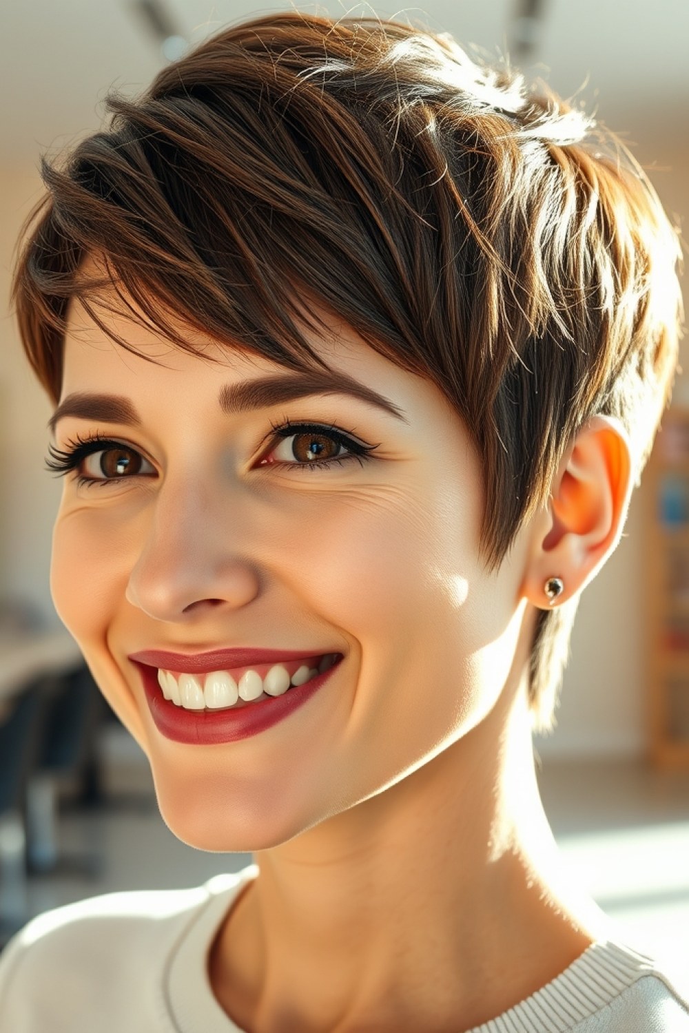 26 Short Pixie Haircuts for Thin Fine Hair That Make Hair Look Fuller
