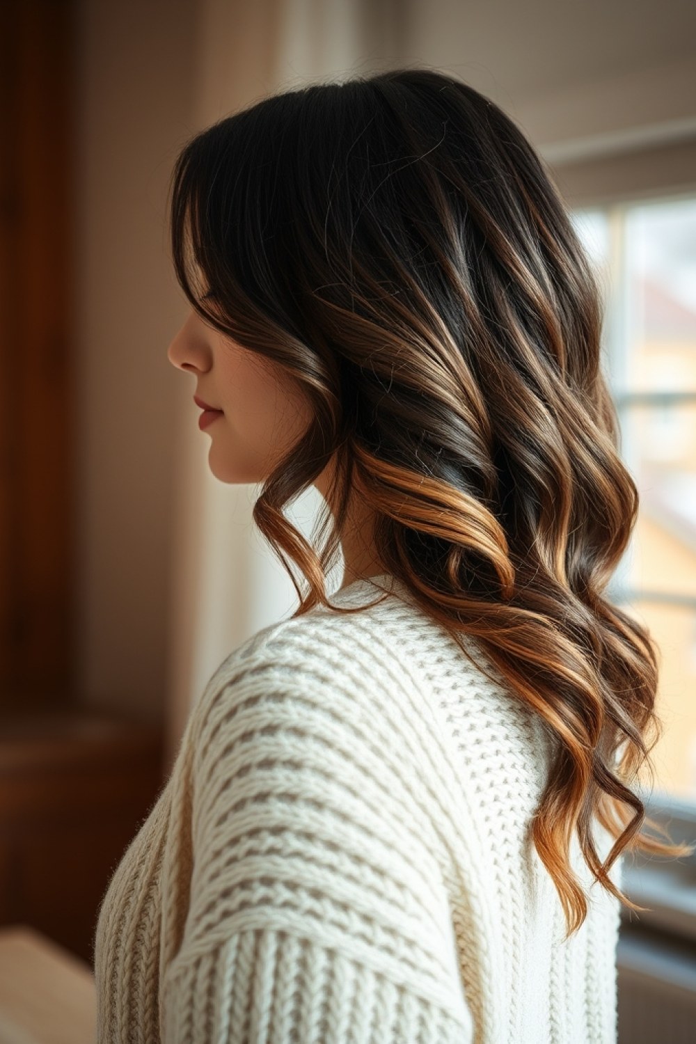 28 Winter Highlights for Brown Hair to Warm Up Your Look