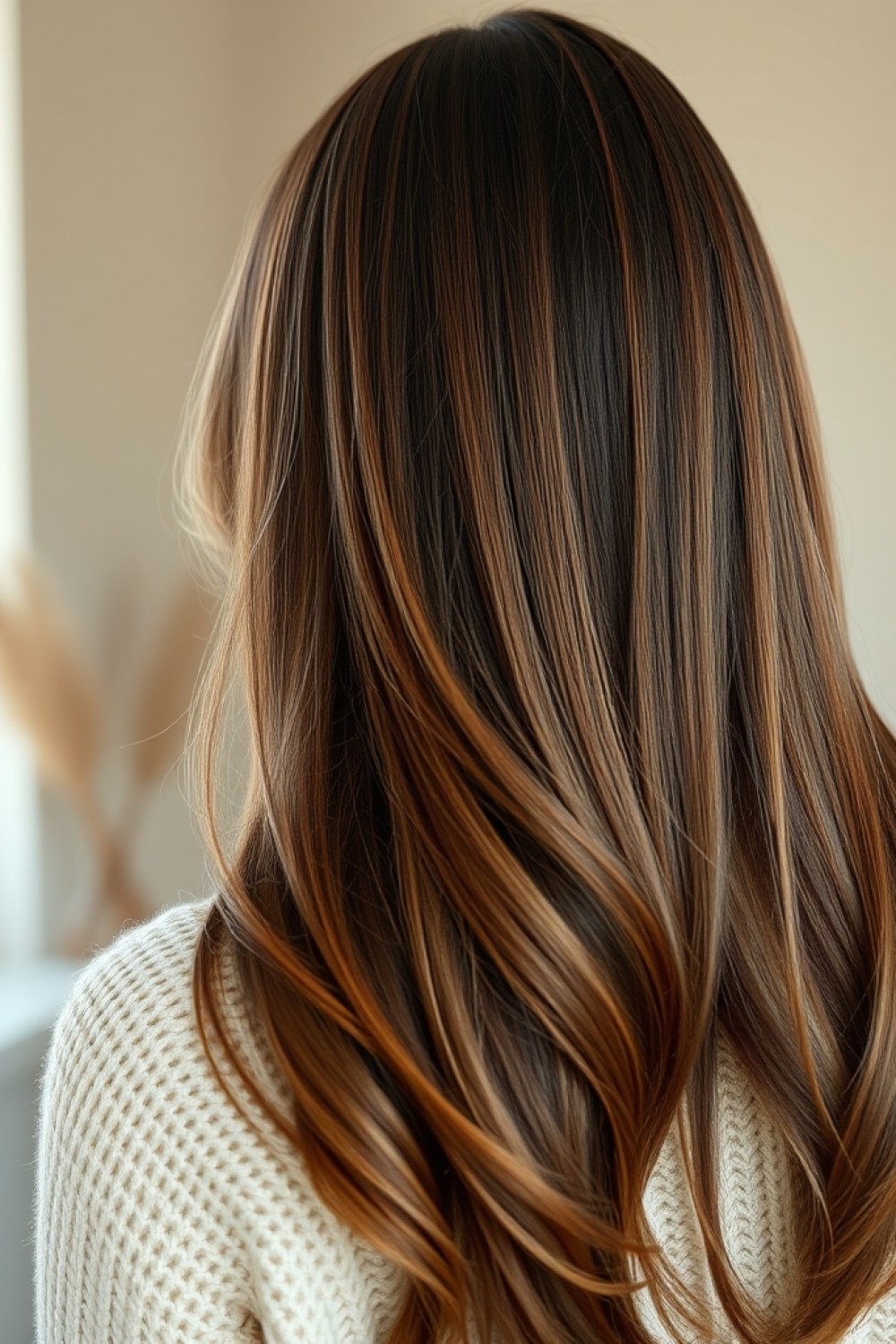 28 Winter Highlights for Brown Hair to Warm Up Your Look