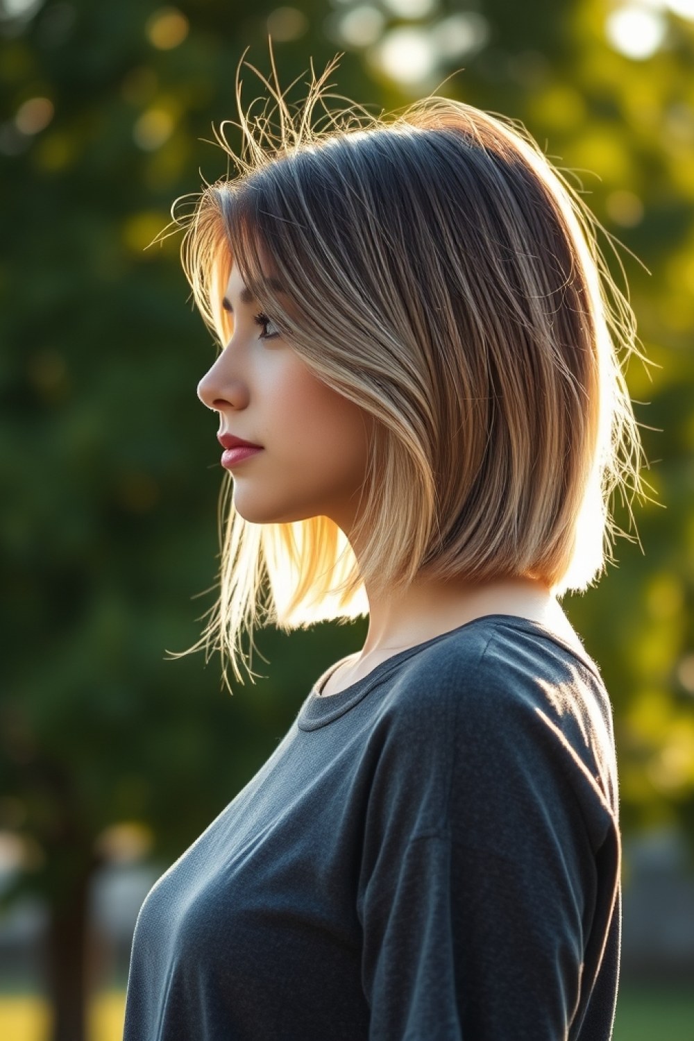 21 Dark Roots Blonde Balayage Bobs That Grow Out Pretty