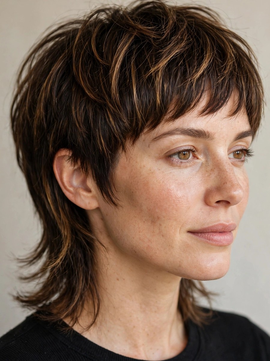 Bixie pixie bob hybrid haircut for thin fine hair